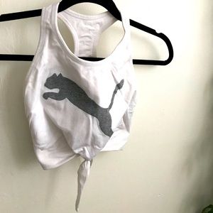 PUMA cropped workout top